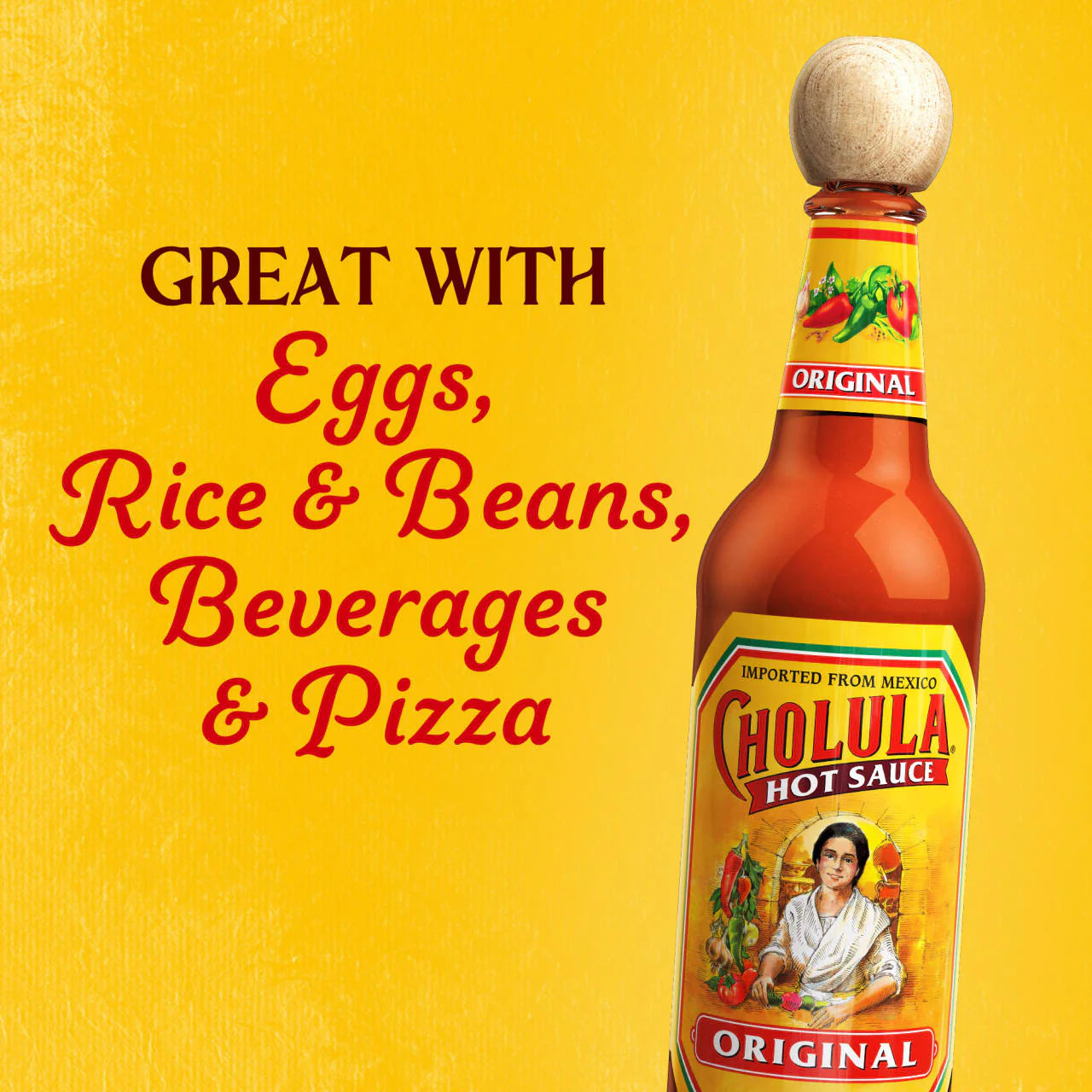 Cholula Original Mexican Hot Sauce 360ml