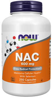 NOW NAC 600 mg Capsules