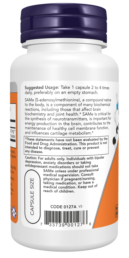 SAMe 200 mg Veg Capsules