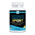 Nordic Naturals Ultimate Omega-D3 Sport, Zitrone - 60 Weichkapseln