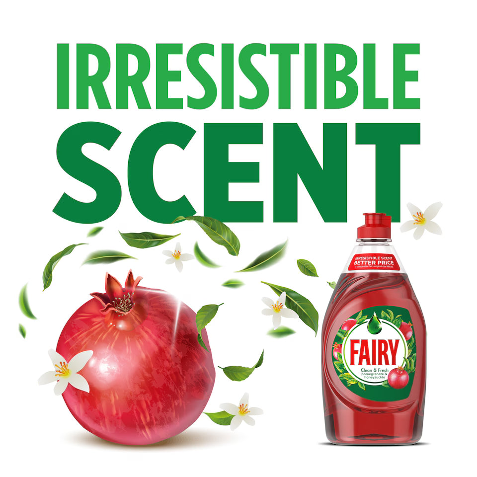 Fairy Clean & Fresh Pomegranate & Grapefruit Washing Up Liquid 320ml