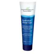 Front image: Good Health Naturally Hydrosol Silver gel topical skincare tube 44ml