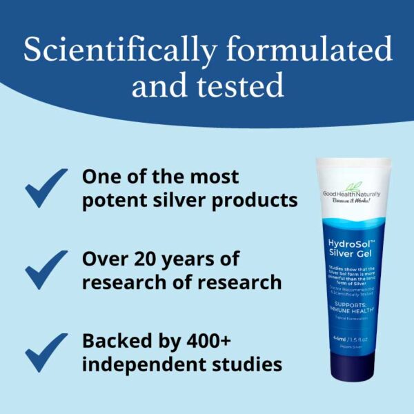 Good Health Naturally Hydrosol Silver Gel 44ml