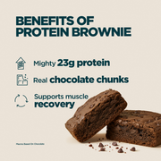 MyProtein Chocolate Chip Brownie Snack Bar nutrition and ingredient information 12x75g