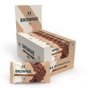 MyProtein Chocolate Chip Brownie Snack Bar box 12x75g protein brownie bars with chocolate chips