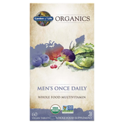 Garden of Life Organics Once Daily Men's Multivitamin  box  60 tablets