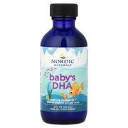 Nordic Naturals Baby's DHA with Vitamin D3 Unflavored Liquid 60ml bottle.