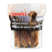Front Image: Yummies beef chew sticks 5 to 8 inch natural dog treats 680g pack