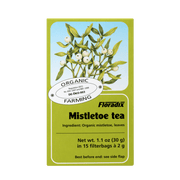 Floradix Organic Mistletoe Herbal Tea box, 15 teabags.