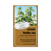 Floradix Organic Nettle Herbal Tea box, 15 teabags.