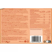 Just Gluten Free Maple & Toasted Pecan Granola 1.2kg bag ingredients and nutrition information & barcode