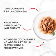 Purina Gourmet Mon Petit Intense Turkey Chicken Duck adult cat food 6 x 50g ingredients and product information