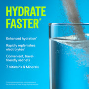Liquid I.V. Hydration Multiplier Passion Fruit Electrolyte Powder, sachet packaging, passion fruit flavour, 30 x 16g sachets, how to use