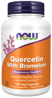 Now Foods Quercetin with Bromelain Veg Capsules