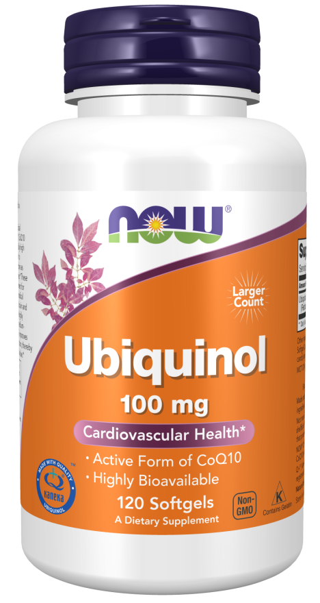 Now Foods Ubiquinol 100 mg Softgels