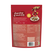 Just Gluten Free Pomegranate & Almond Toppers 1kg bag ingredients and allergen information & barcode
