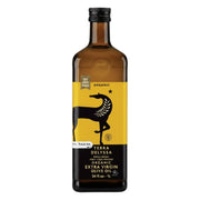 Front image: Terra Delyssa organic extra virgin olive oil bottle 1L