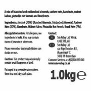 Sun Valley mixed nuts 1kg ingredient label packaging