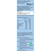 Alpen No Added Sugar Muesli Recipe 950g cereal pack ingredients and nutrition information