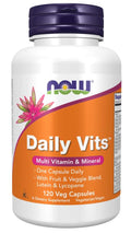 NOW Daily Vits Multivitamin & Mineral mit Lutein & Lycopin Veg Kapsel