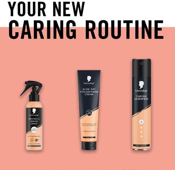 Schwarzkopf Caring Hairspray Hold 4 250ml new caring routine