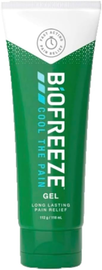 Biofreeze Cooling Gel with Menthol 118ml tube front packaging