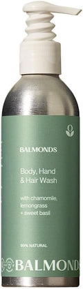 Balmonds Body Hand & Hair Wash Natural Cleanser - 200ml