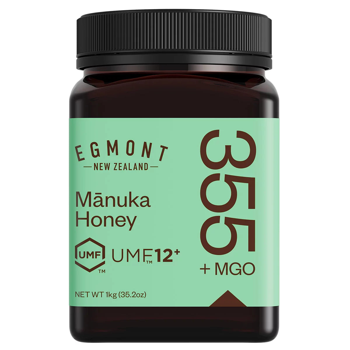 Egmont New Zealand Manuka Honey UMF 12+ MGO 355+ 1kg honey jar