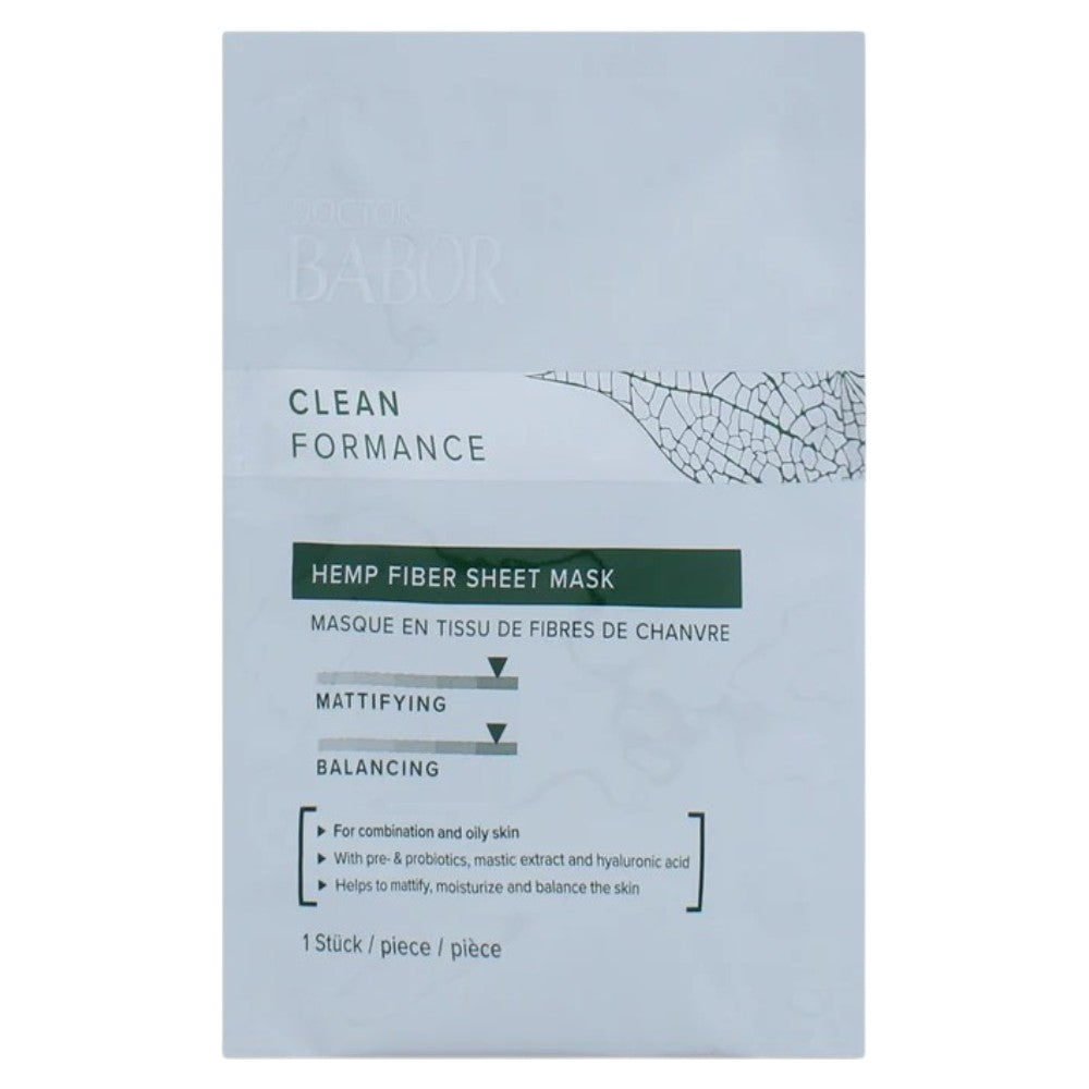 Doctor Babor Clean Formance Moisture Glow 5 piece skincare travel set packaging