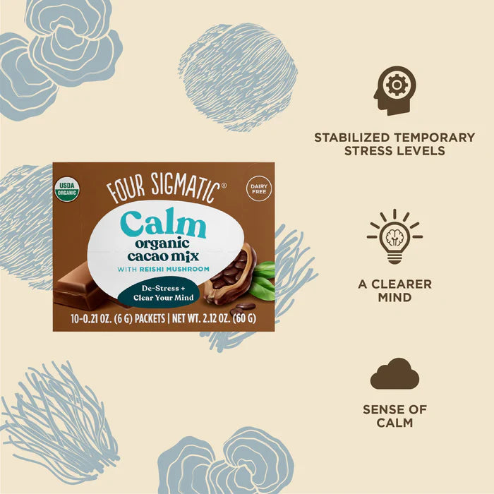 Four Sigmatic Organic Cacao with Reishi Mix - 10 Packets
