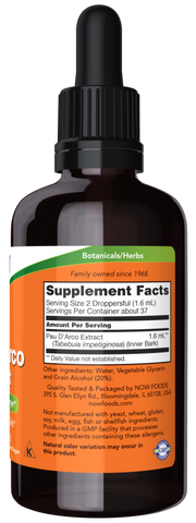 Now Foods Pau D'Arco Extract Liquid 59ml