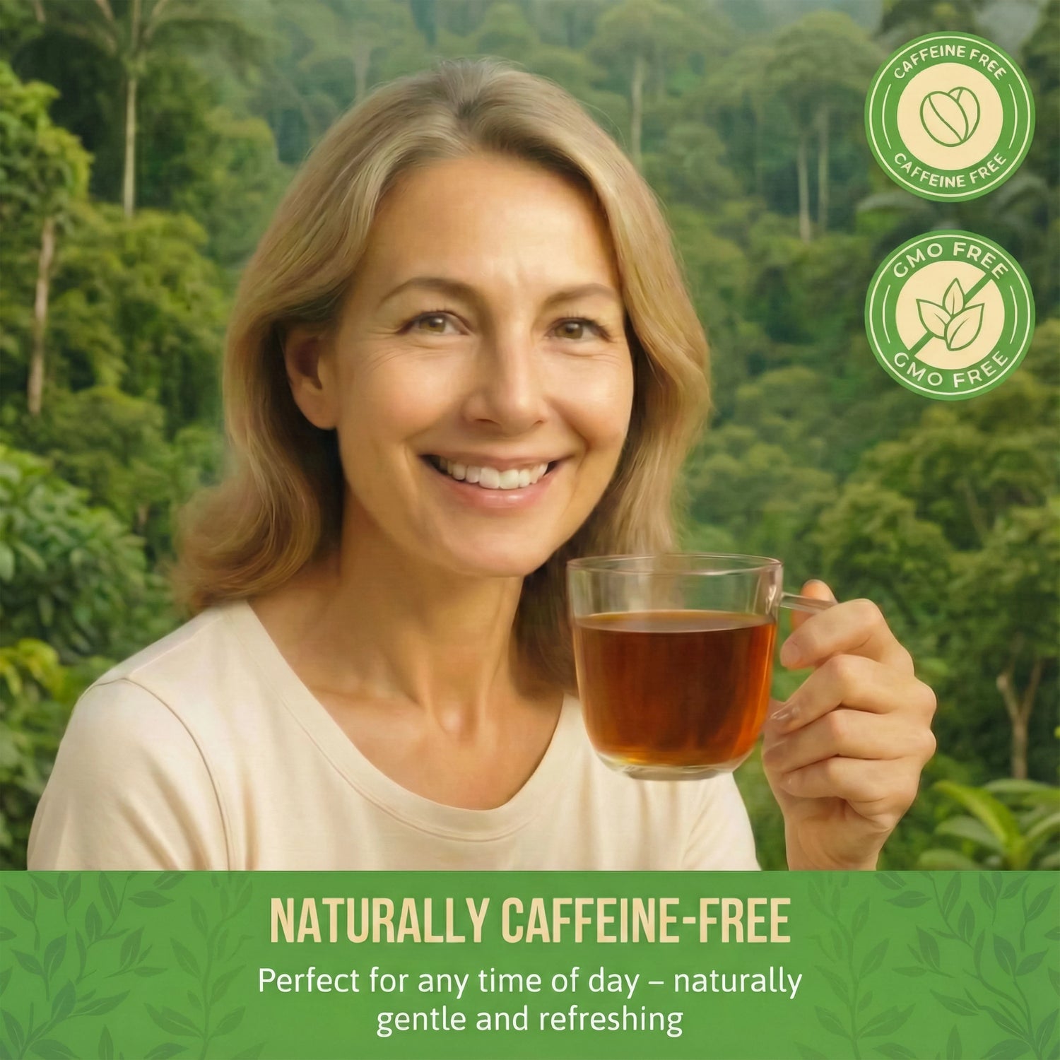 Rio Amazon Graviola Leaf Tea Infusion prepared herbal beverage 40 teabags