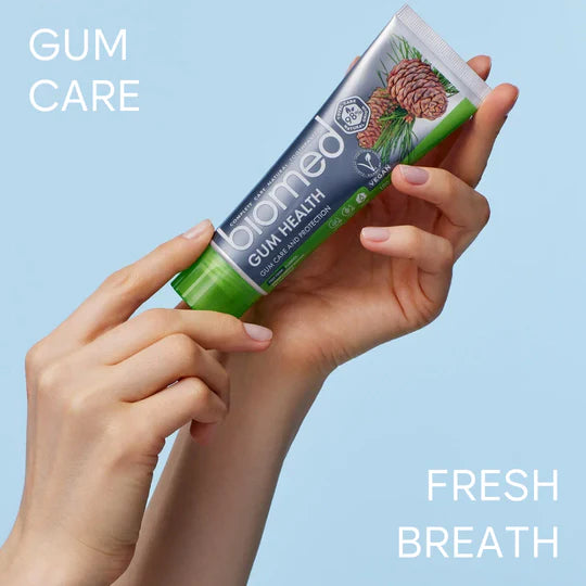 BIOMED Herbal Mint Toothpaste - 98% Natural with Essential Oils