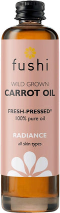 Fushi Wild Grown Carrot Oil 100 ml | Fresh-Pressed & 100% Pure Radiance Oil for Glowing Skin & Hair