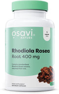 Osavi Rosenwurz (Rhodiola Rosea) 400mg Wurzelextrakt – Standardisiert auf 3% – 120 Vegane Kapseln