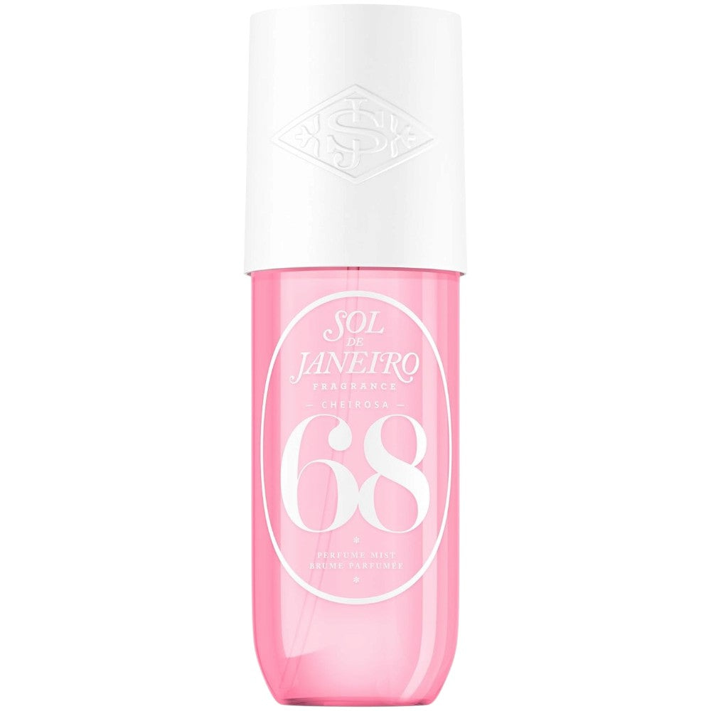 Front image: Sol de Janeiro Cheirosa 68 hair and body perfume mist spray bottle 240ml single pack