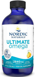 Nordic Naturals Ultimate Omega – 2840 mg Omega-3 Fischöl – Zitronengeschmack