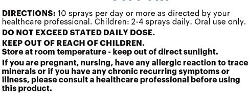 How to Use: Good Health Naturally Hydrosol Silver spray usage instructions oral supplement 113ml