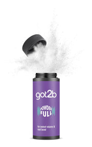 got2b Powder'ful Volumising Styling Powder bottle packaging hair styling powder 10g hair styling lifestyle image