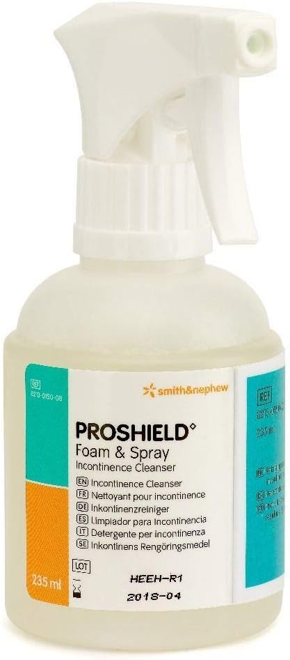ProShield Foam and Spray Cleanser bottle, 235ml.