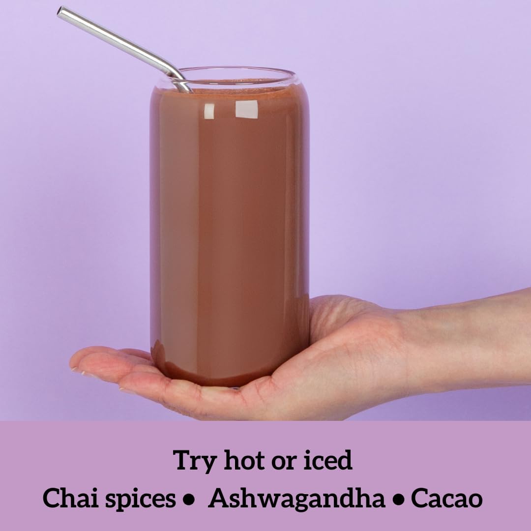 How to Use Image: Hottea Mama cacao ashwagandha drink mixed hot beverage 280g