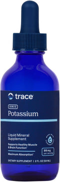 Trace Minerals Ionisches Kalium 99mg Flüssige Tropfen - 59ml