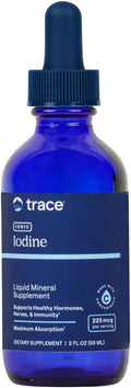 Trace Minerals Ionisches Jod 225mcg Flüssigtropfen - 59ml