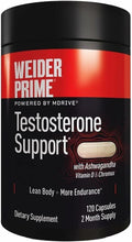 WEIDER PRIME Powered – Testosteron-Support (120 Kapseln)