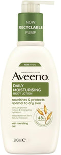Aveeno Daily Moisturising Body Lotion with Soothing Oats - 300ml Pump