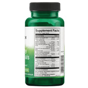 Swanson Kidney Essentials vitamin herbal supplement veggie capsule bottle 60 capsules supplement facts ingredients & barcode panel