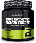 BioTechUSA 100% Creatine Monohydrate – Mikronisiert für bessere Mischbarkeit, geschmacksneutral – 300g