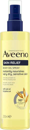 Aveeno Skin Relief Body Oil Spray with Oat Oil & Jojoba Oil - 200ml