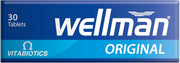 Wellman Original Health & Vitality Multivitamins 30 tablets as part of a daily wellness routine