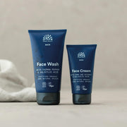 Urtekram Men Face Cream with Cork Oak and Salicylic Acid 75ml tube for everyday facial skincare & other variant size